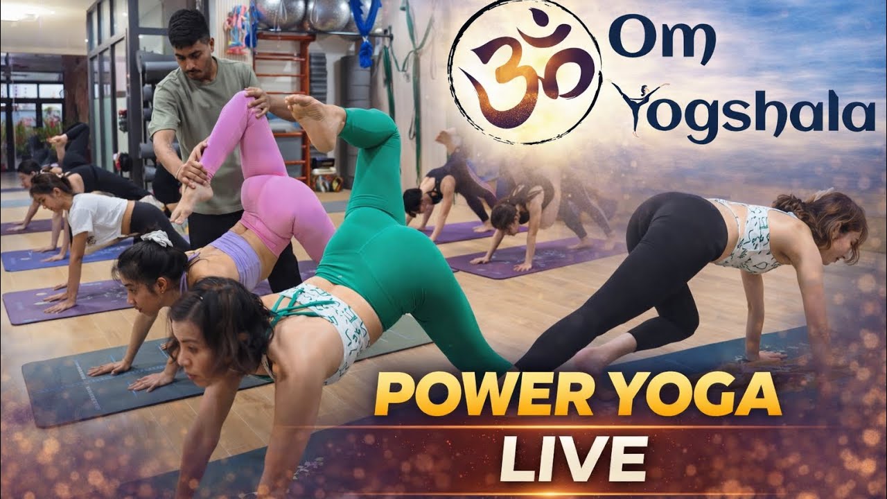🔥 Power Yoga Live | Build Strength & Flexibility #live #viral #yogaworkout #shorts #poweryoga