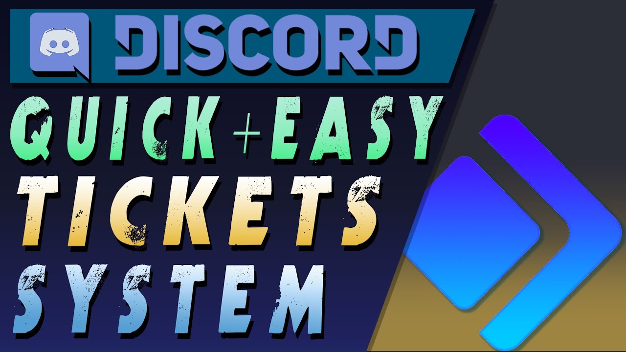 Discord Ticket Bot Commands showing a Dyno Bot Discord Ticketing System Guide
