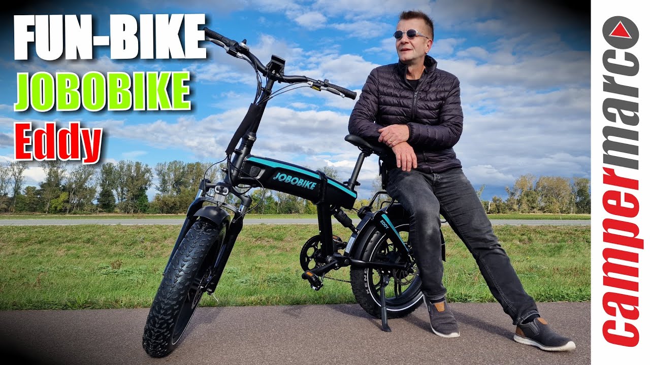 Das geht ab! JOBOBIKE Eddy | Fatbike E-Bike | Offroad Funbike faltbar