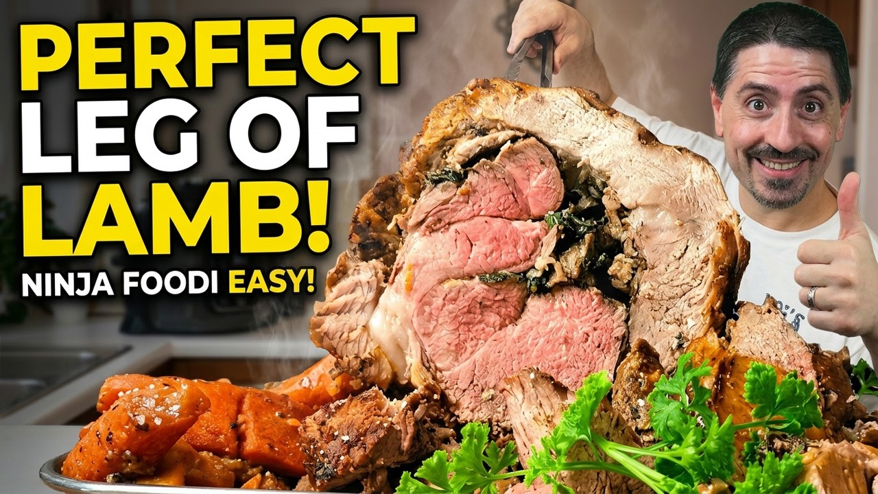 Ninja Foodi Lamb Dinner Anyone Can Make!