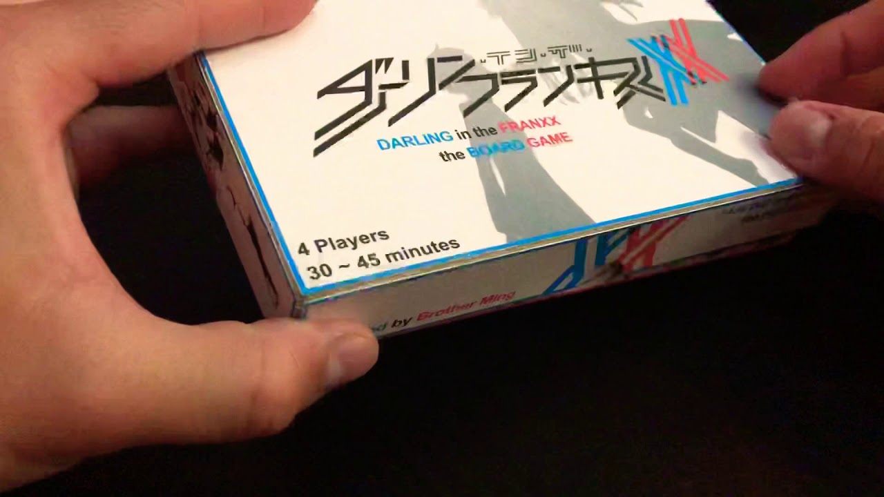 Darling in the Franxx Board Game Unboxing