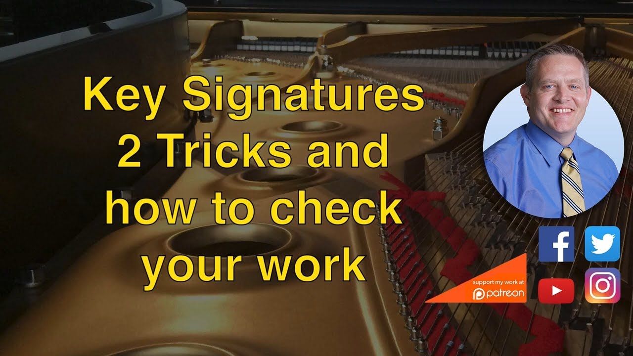 Learn Key Signatures Quick with 2 Easy Tricks!