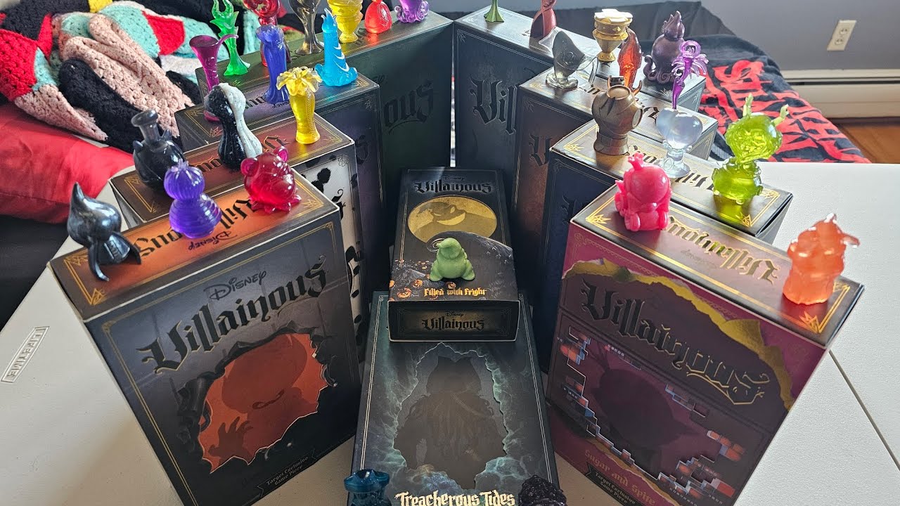 Setting Up and Teasing my BIGGEST Disney Villainous Tournament EVER