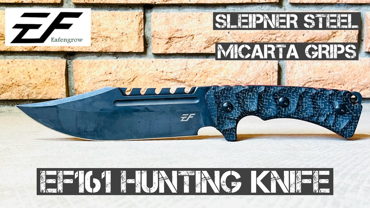 Eafengrow EF161 Fixed Blade Knife (Hunting &bull; Combat &bull; Camping &bull; Bushcraft)