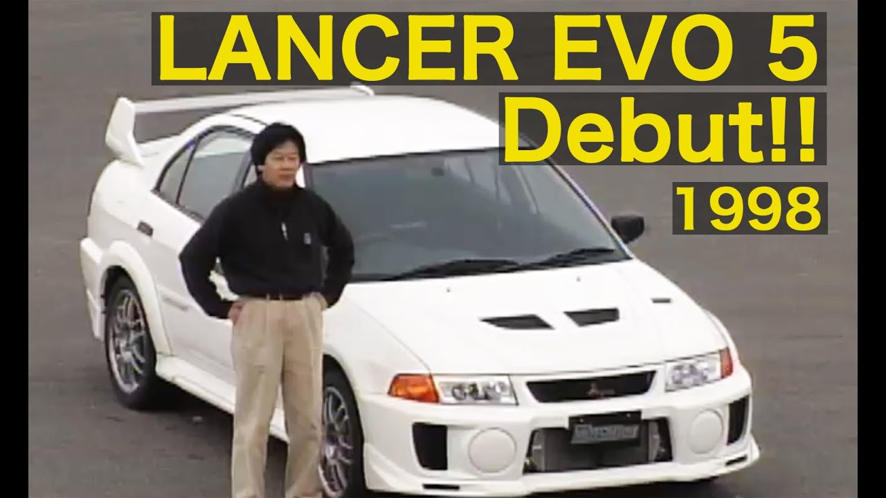ランサーエボ5デビュー!! SLALOM TEST!!【Best MOTORing】1998