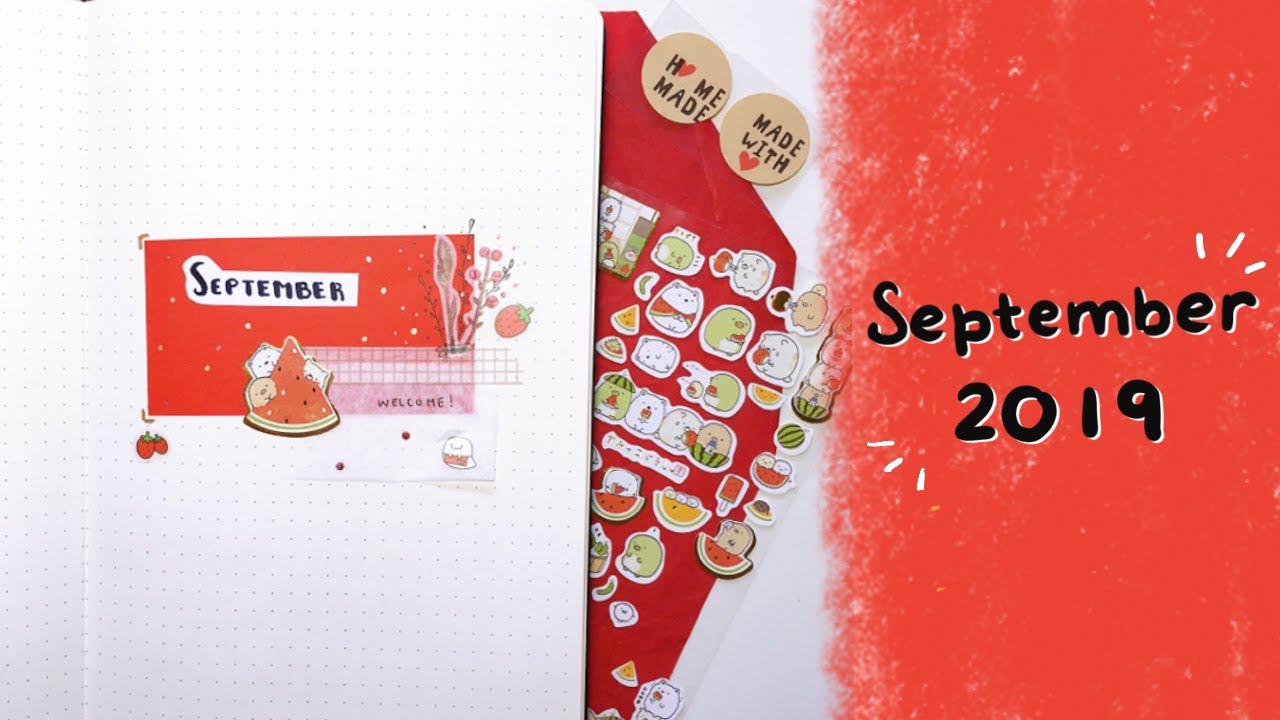 ❤️ September 2019 | Red theme