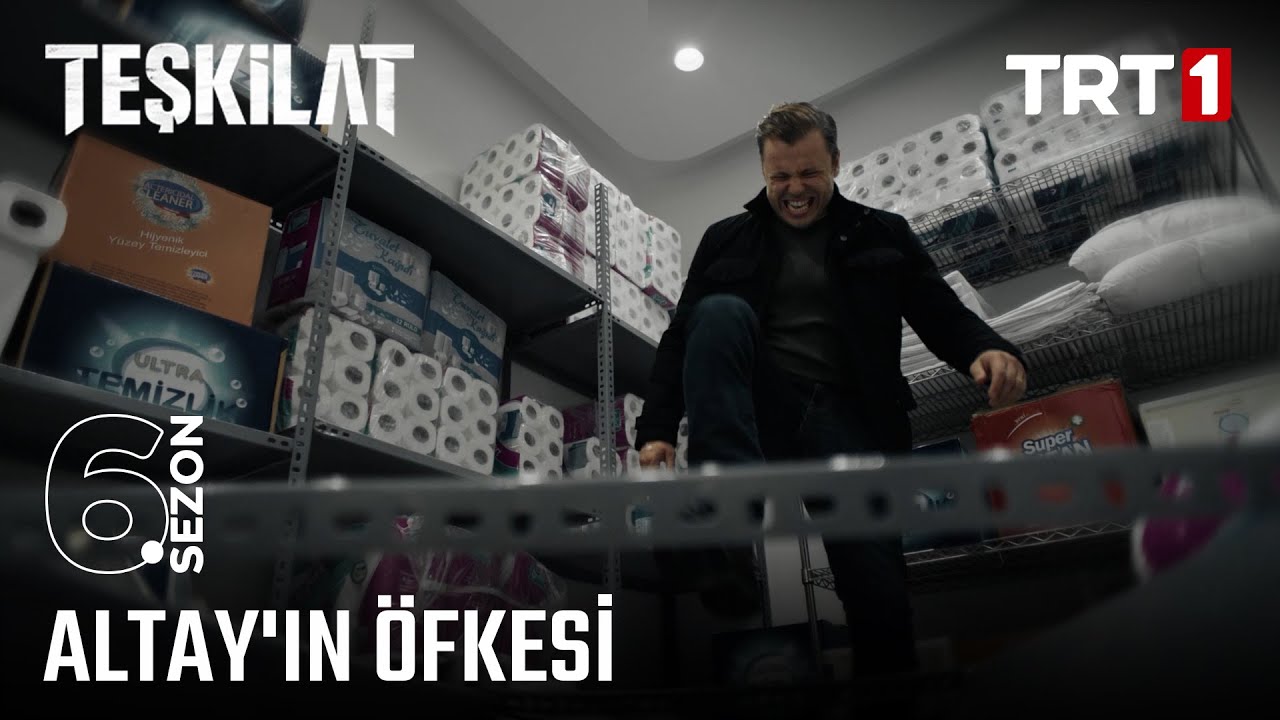 Altay sinirini malzeme odasından çıkarıyor | #Teşkilat 154. Bölüm