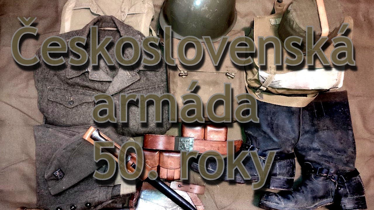 17# výstroj - Československa armáda - 50. roky