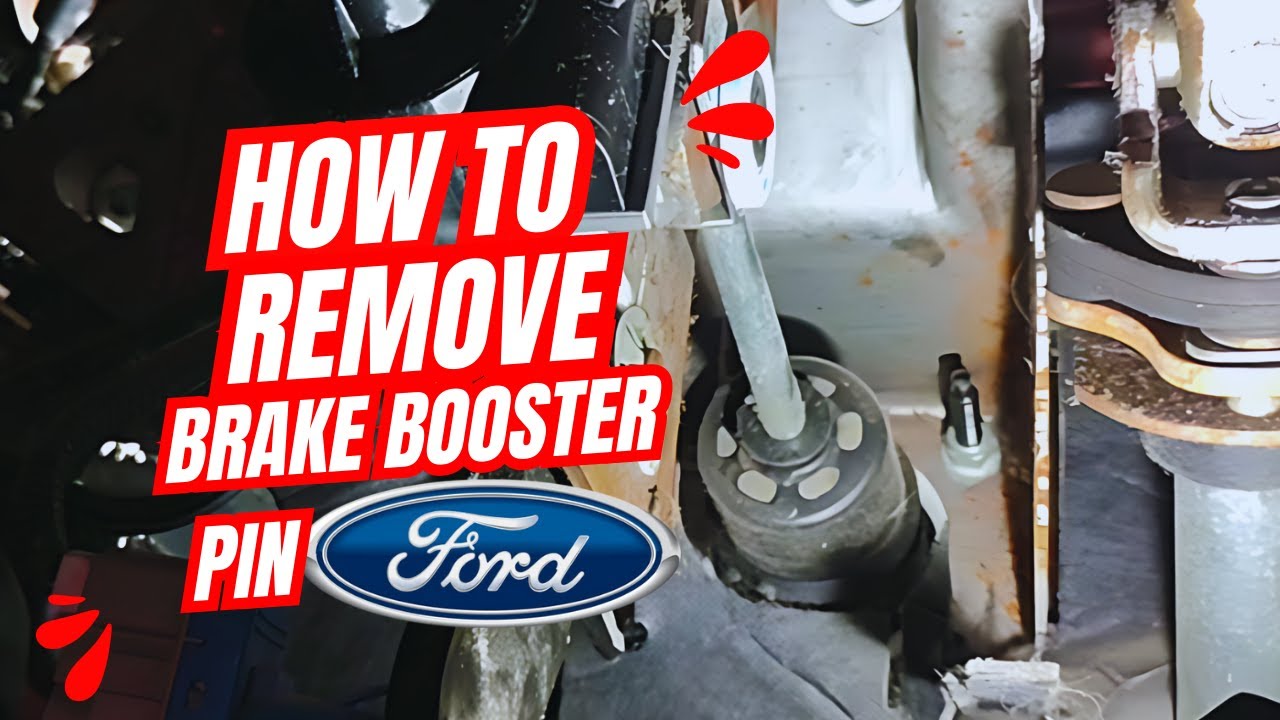 как снять штифт усилителя тормозов, Ford F-150, грузовик Ford F-150, усилитель тормозов
