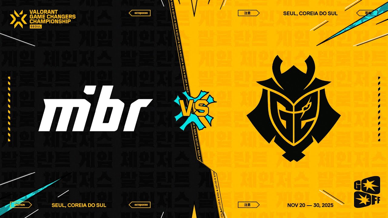 MIBR x G2 | Championship Seoul 2025 - Chave Inferior (Dia 7) | Mapa 1: Bind