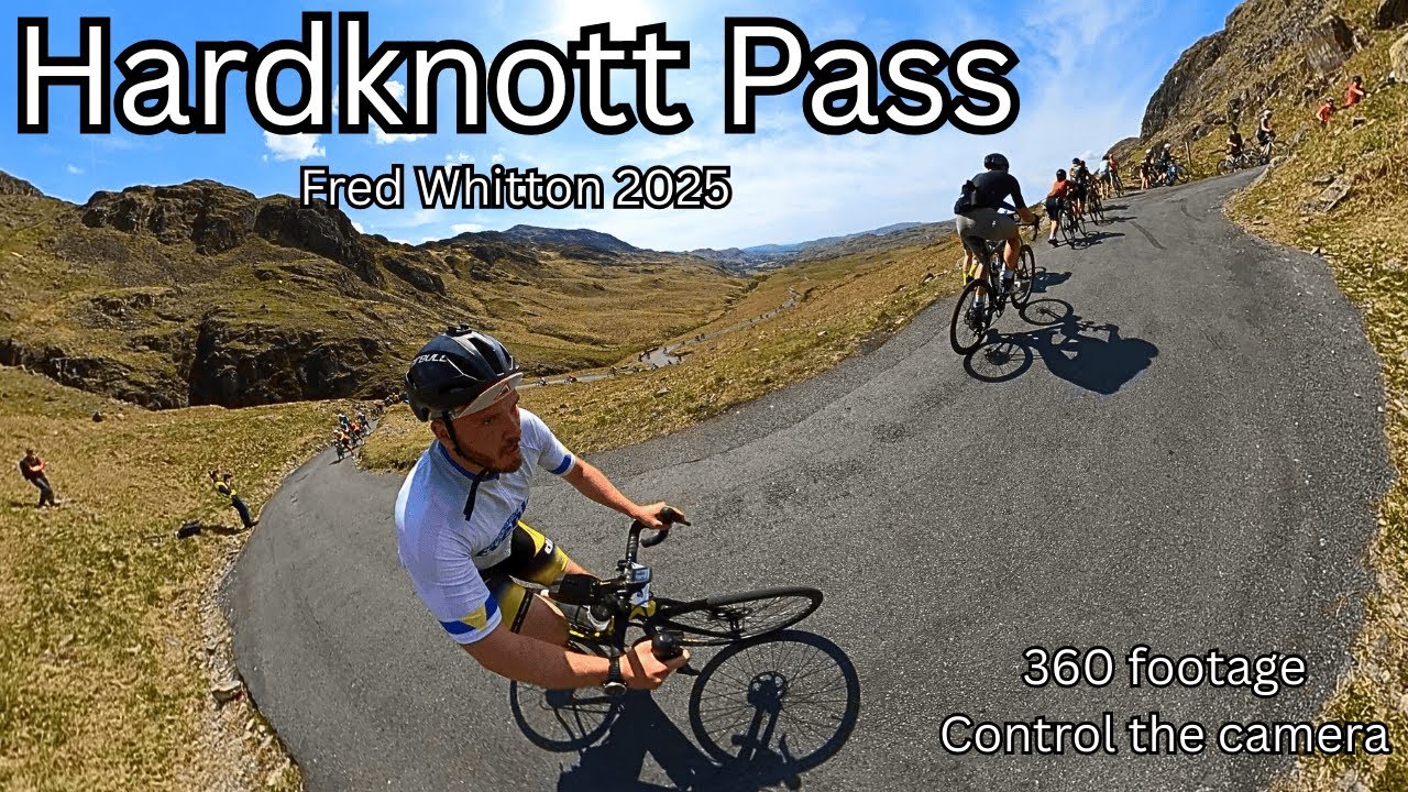 The HARDEST 20 Minutes I’ve Ever Experienced | Fred Whitton - Hardknott Pass in 360°