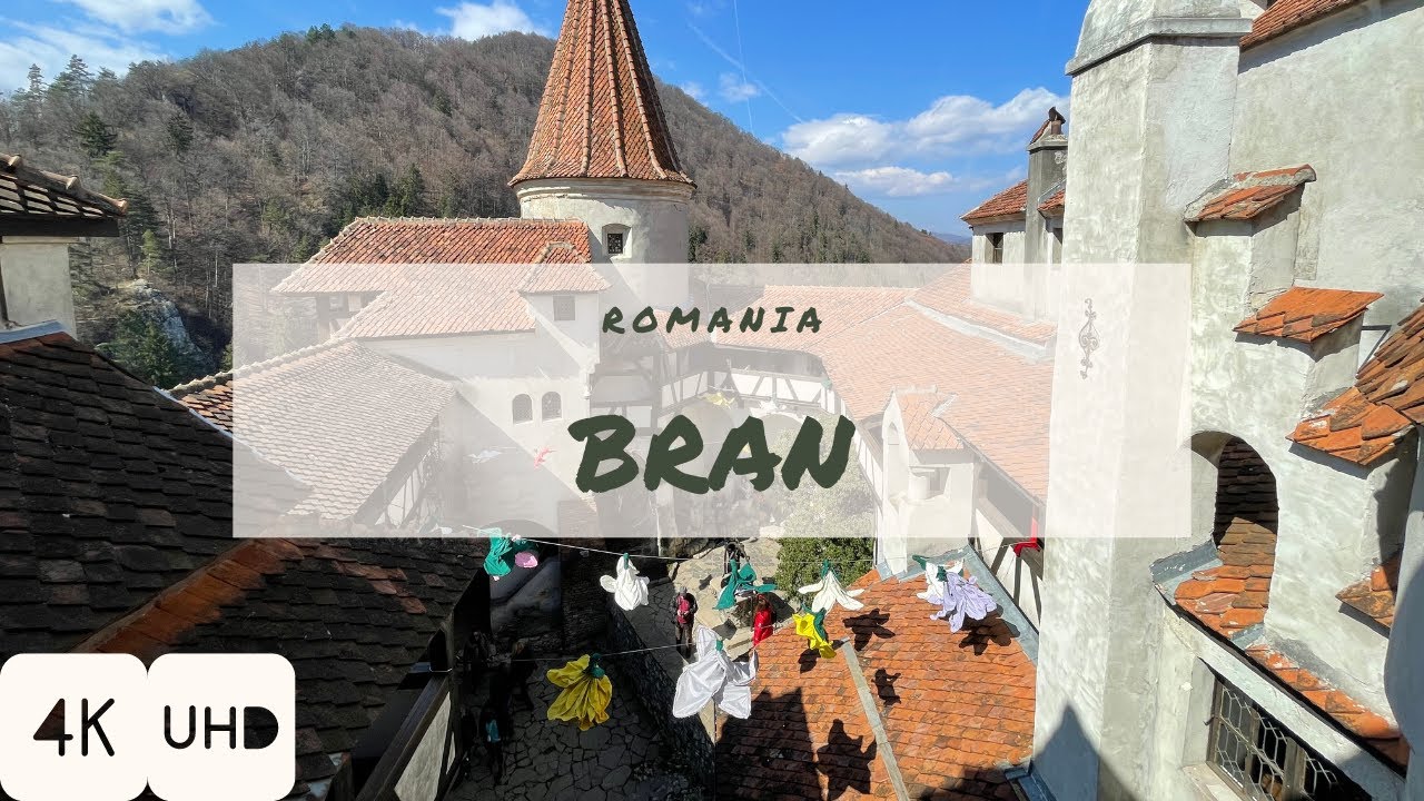 WalkIn BRAN | BRAȘOV  | ROMANIA | 4K HDR Walking Tour