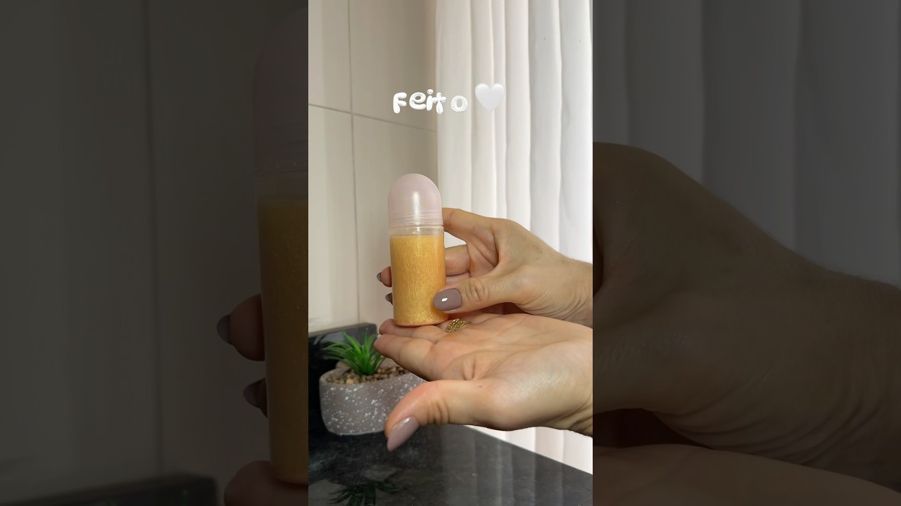 ✨💫🧴 Iluminador caseiro Glow Natural 💖🌟🌿 #dicasdebeleza #autocuidado