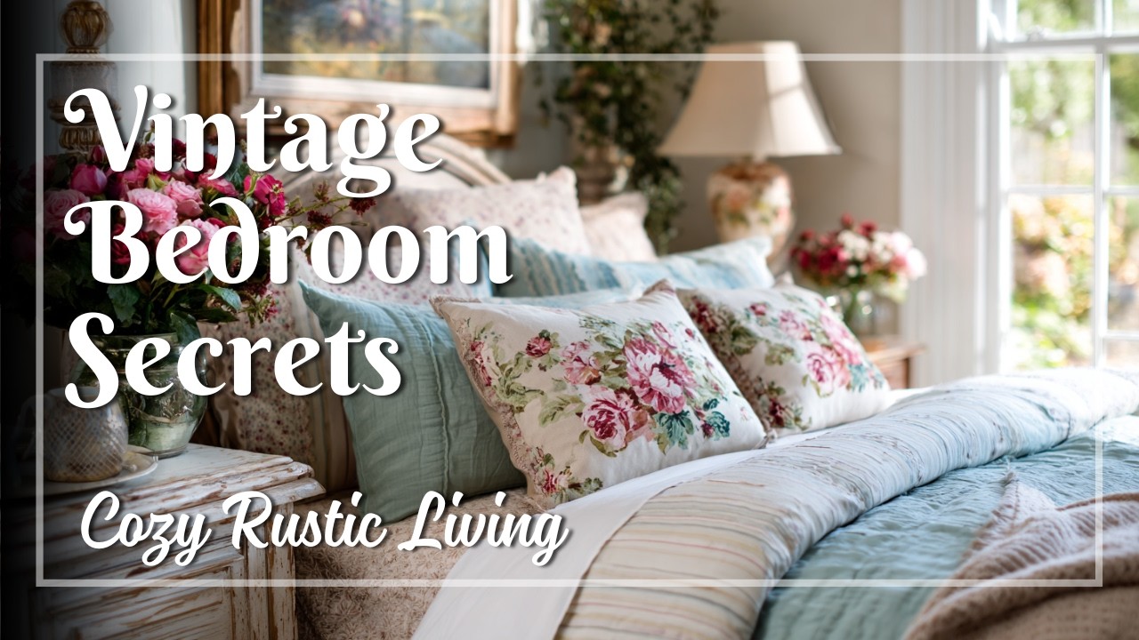 French Country Vintage Bedrooms Explained 🕊️ Why Subtle Elegance Never Goes Out of Style