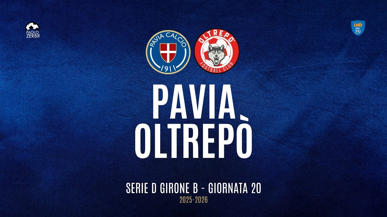 [HIGHLIGHTS] Serie D Girone B 25/26 | Giornata20 | Pavia - Oltrepò