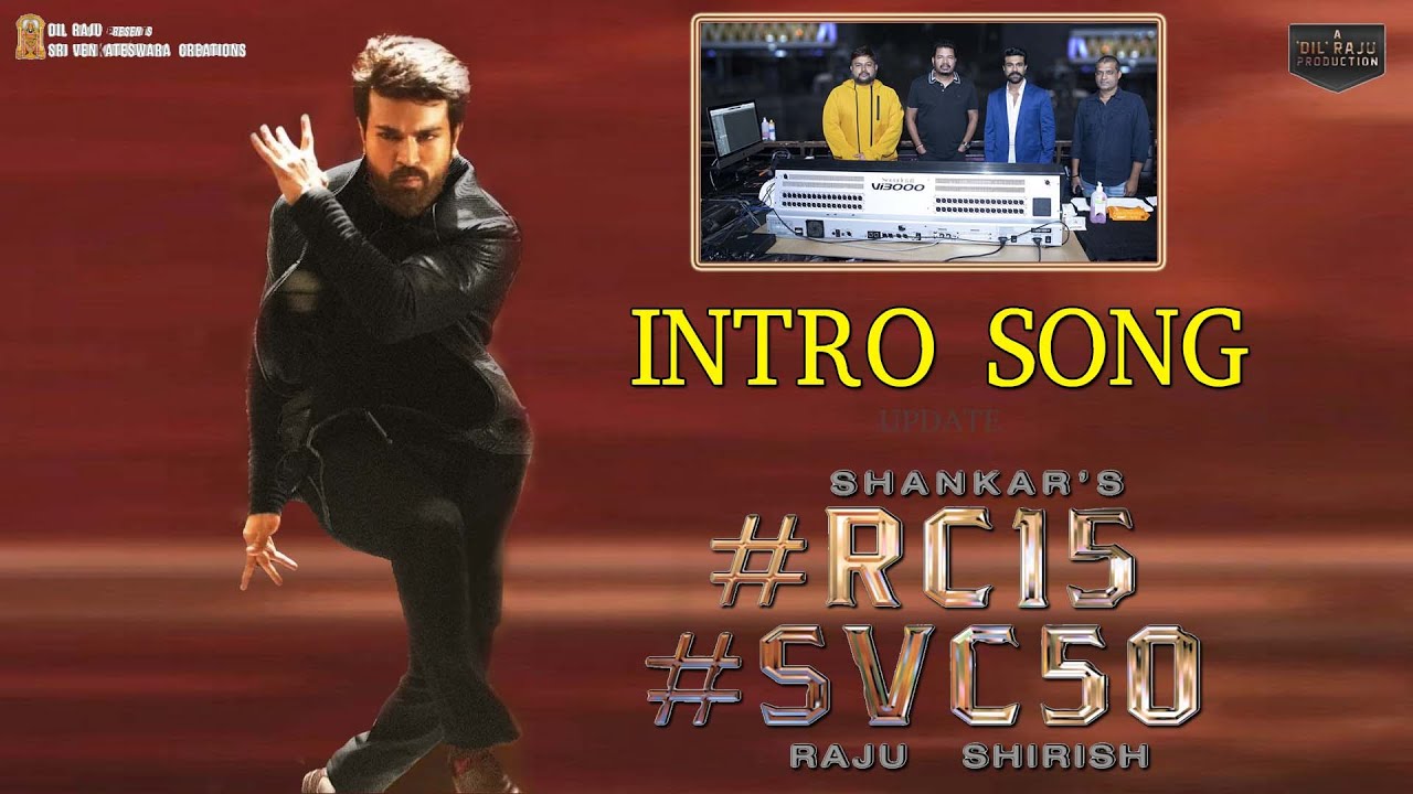 Ram Charan RC15 Intro Song Update | Thaman To Score Music For Shankar & Ram Charan Movie | Get Ready