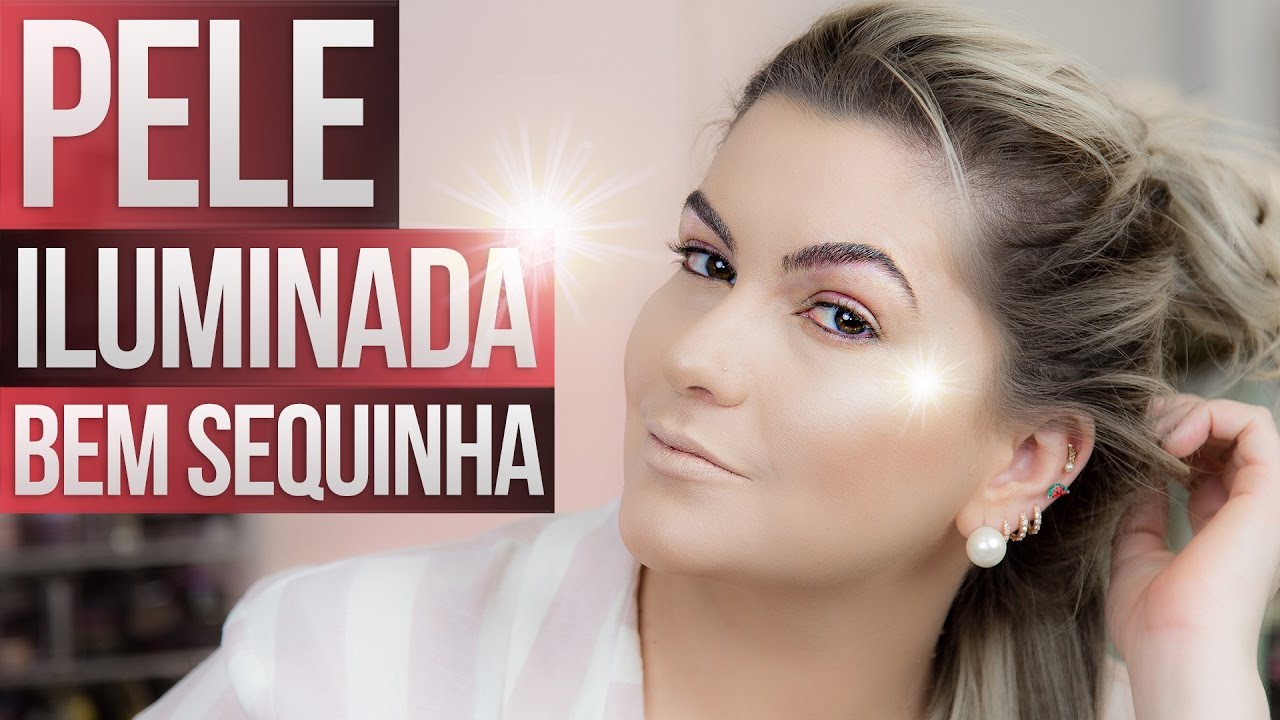 PELE ILUMINADA BEM SEQUINHA POR ALICE SALAZAR