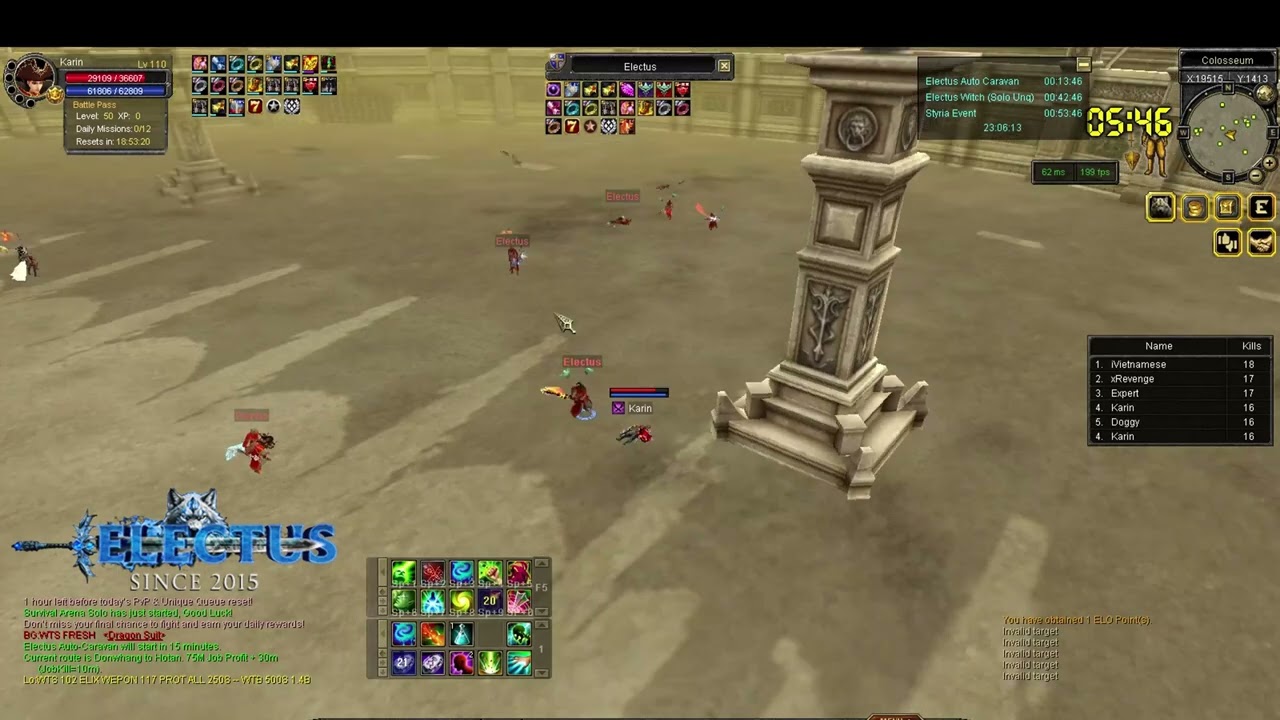 Electus Online Survival Last 5 Min O.Evladı SweetJully Cant Down Rank.