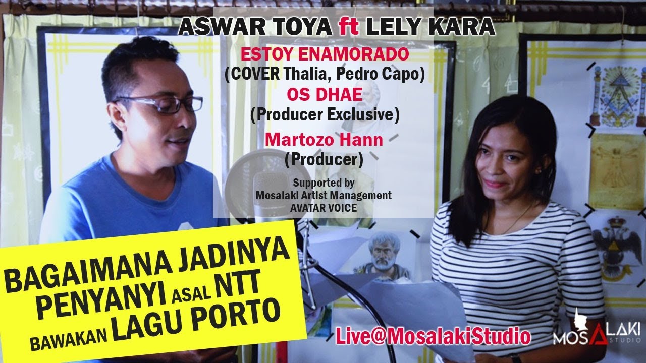 ANAK NTT BAWAKAN LAGU PORTO || ASWAR TOYA ft LELY KARA - ESTOY ENAMORADO (cover Thalia, Pedro Capo)