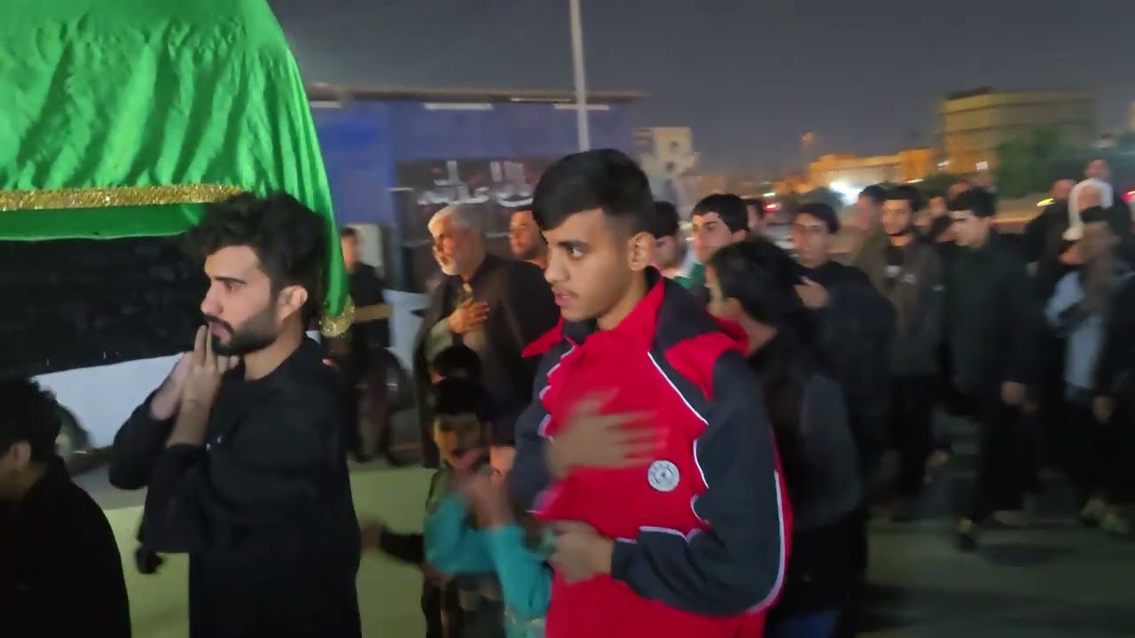 تشيع في شارع التضحيه 2025