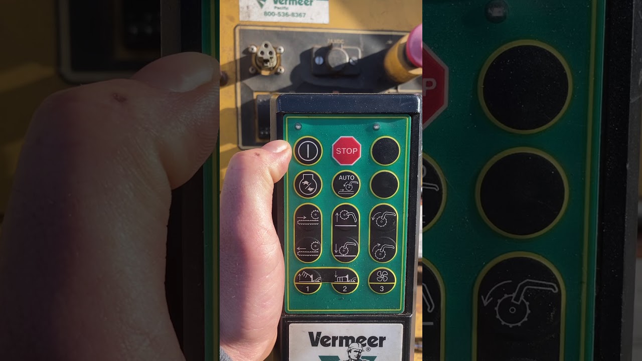 Vermeer Hg6000 remote operation