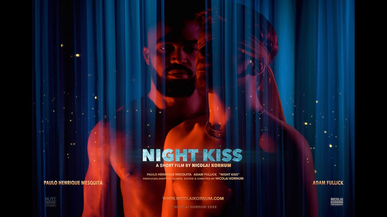 NIGHT KISS (2022) teaser - gay horror short film