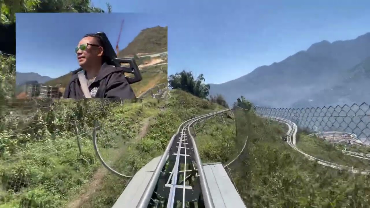 Alpine Coaster Sapa Vietnam - What an Exhilarating ride!