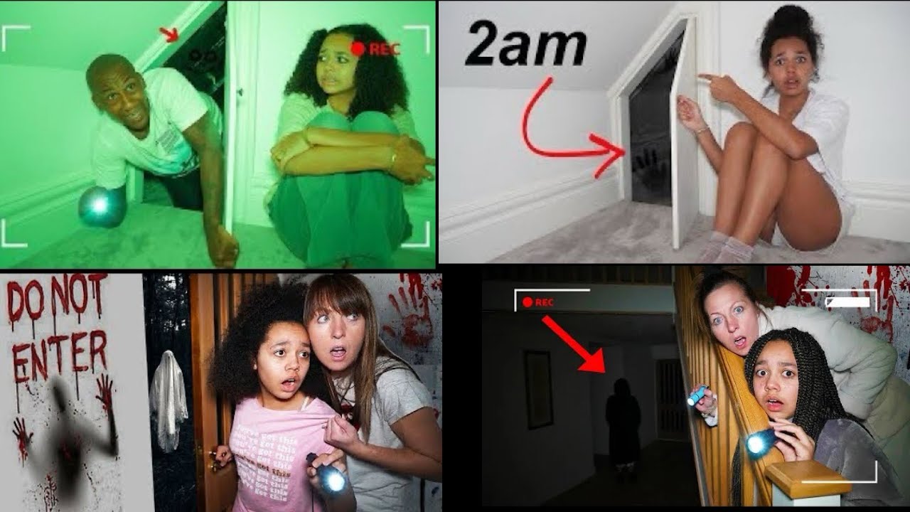 All the Tiana Wilson haunted house series I’ve posted ￼