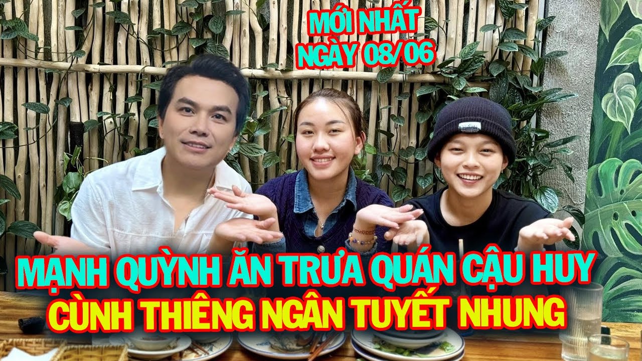 Mới nhất! Mạnh Quỳnh gặp Tuyết Nhung Thiêng Ngân bàn show sinh nhật bé Nhung cảm động quá