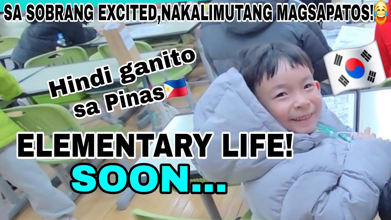 Married to Korean ep.15 !|  Doyun Elementary Soon! | Sa sobrang excited nakalimutang magsapatos😅