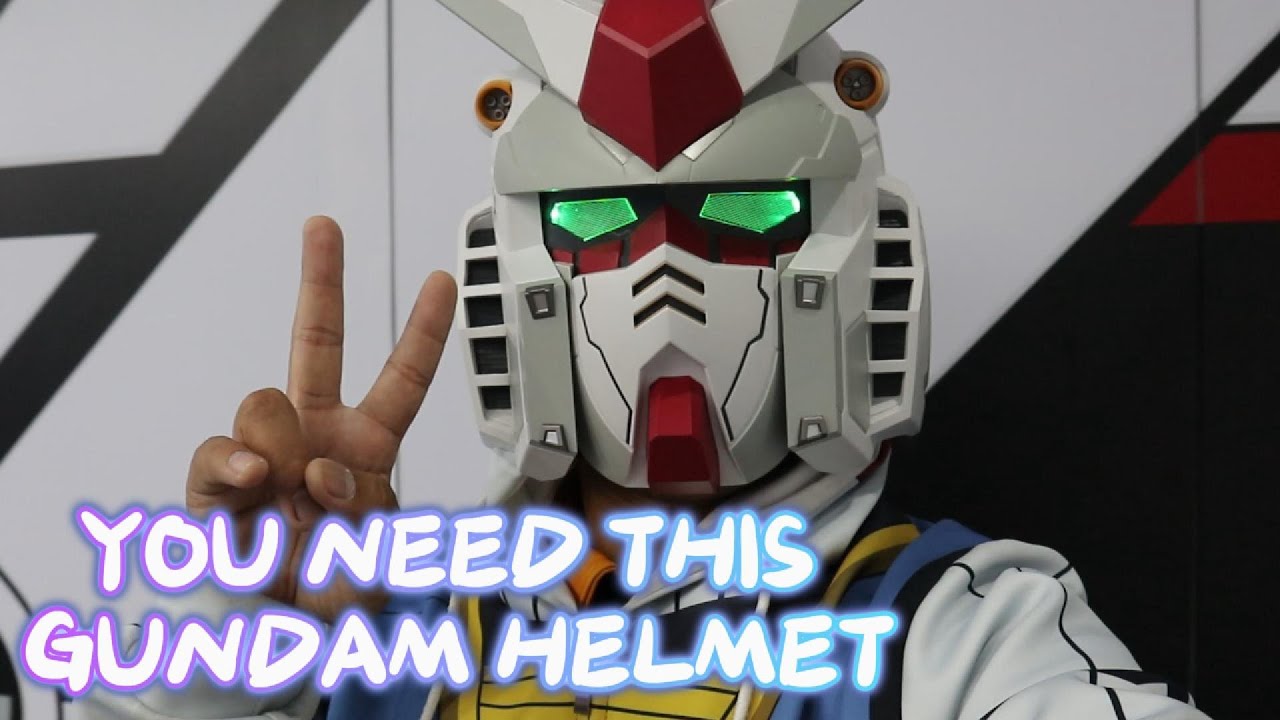 Is This the Coolest Gundam Helmet Ever Made?