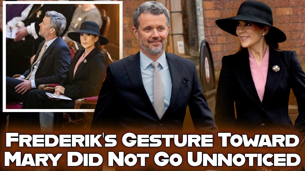 A Quiet Moment Between King Frederik and Queen Mary of Denmark Did Not Go Unnoticed