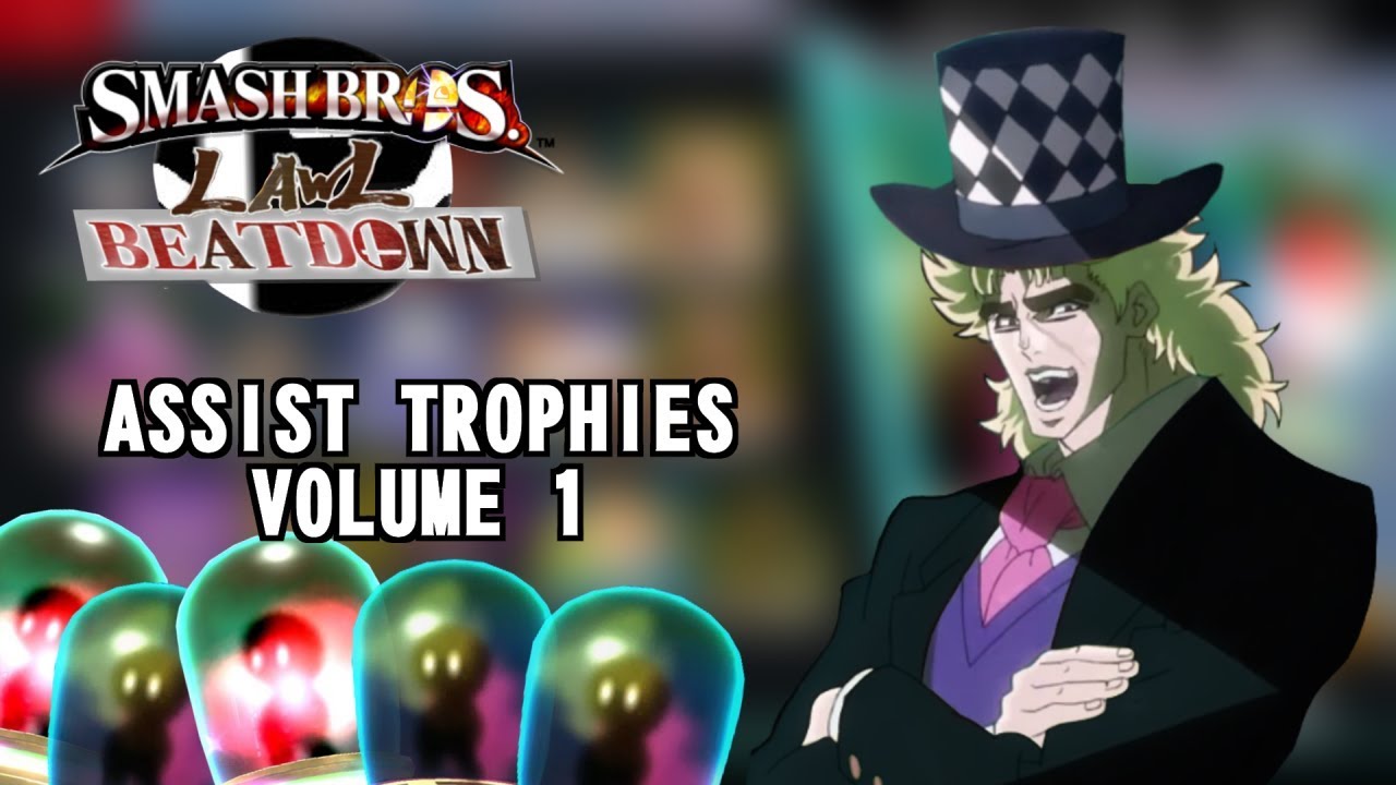 Smash Bros Lawl Beatdown - Вспомогательные трофеи, том 1