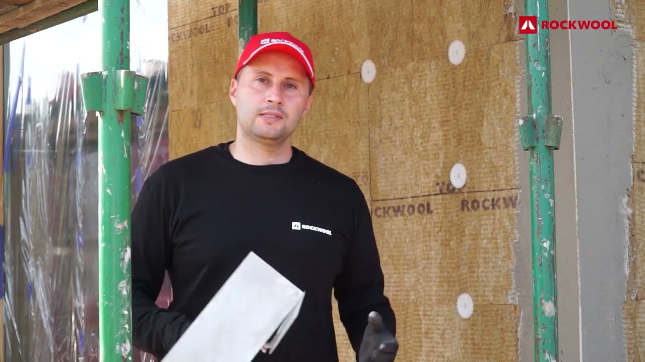 Izolacja ścian zewnętrznych wełną skalną ROCKWOOL