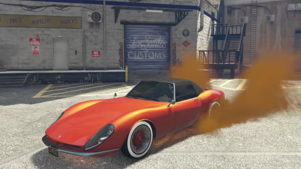 Grand Theft Auto V Grotti Stinger Full Customization