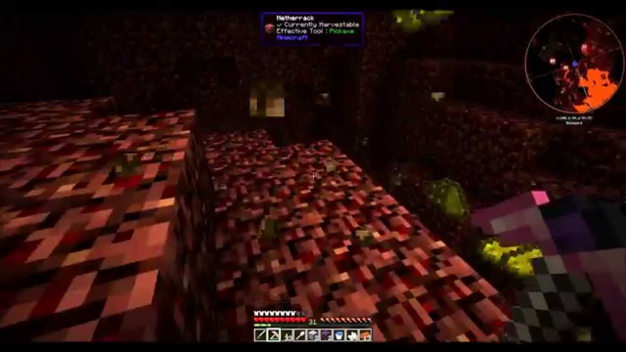 Let's Play DireWolf20 - S2E6 - To the Nether