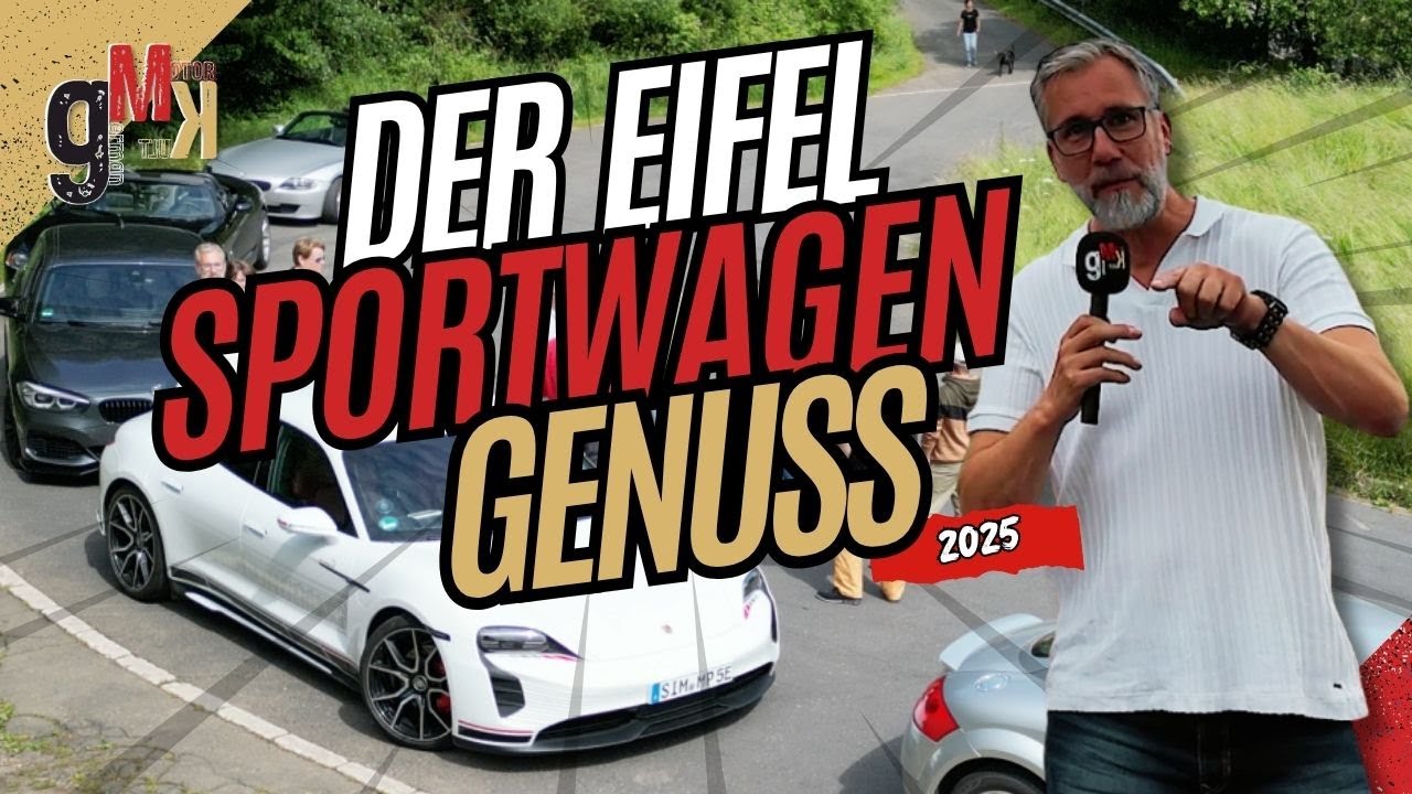 Faszination Eifel - Kurven, Fahrspaß, Emotionen  Sportwagen-Eifel-Tour 2025
