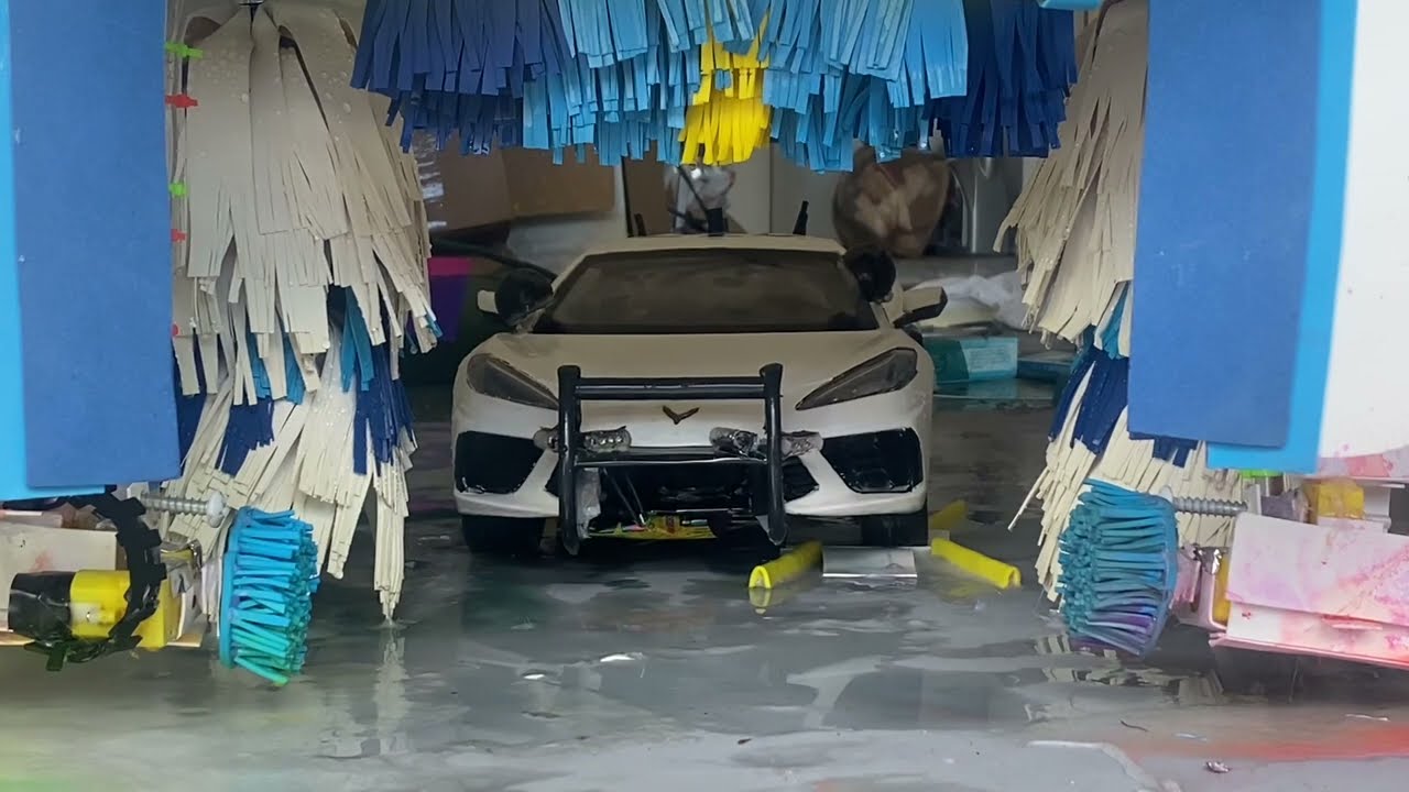 Scale Model Car Wash