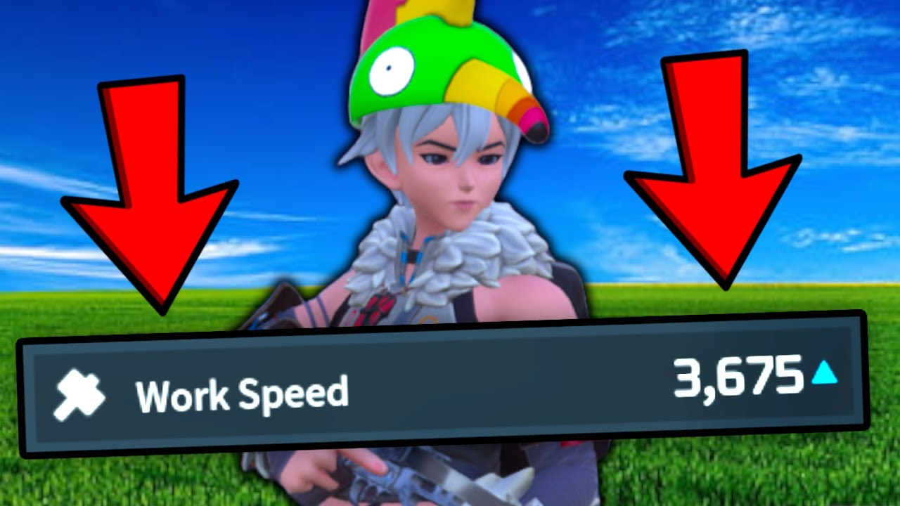 Palworld But I Only Care About Work Speed!