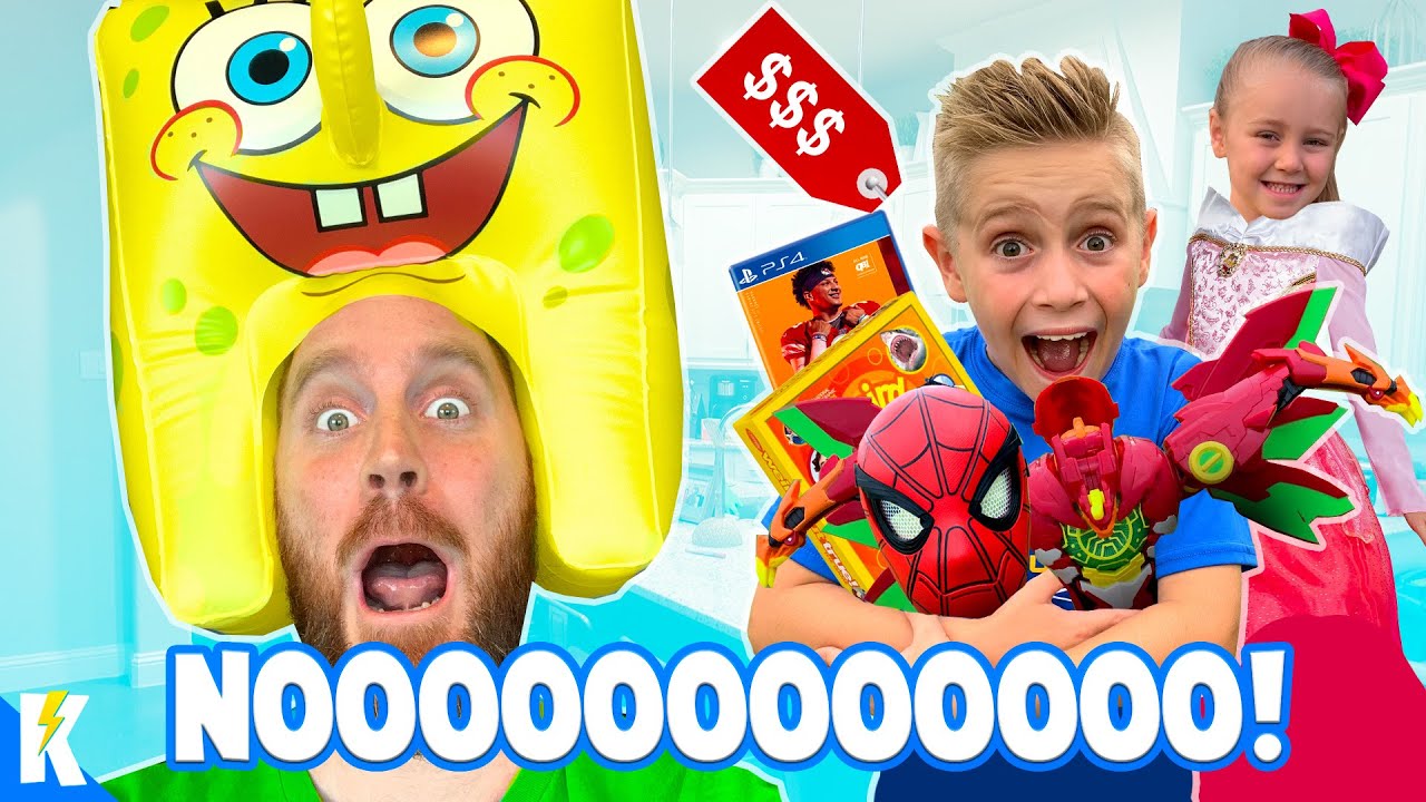 I'll Buy Whatever You Can Carry Challenge!!! // K-City Family