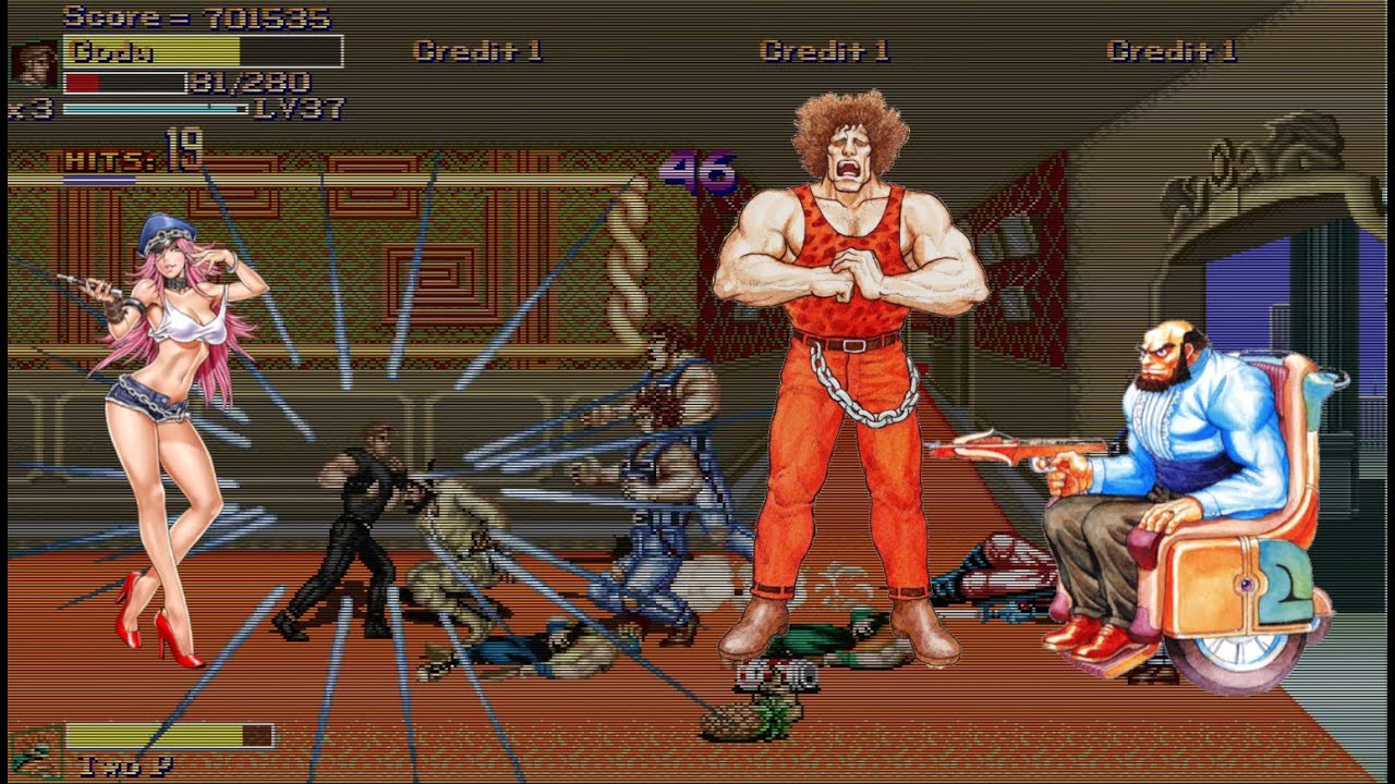 Final Fight LNS Ultimate v.04.2 con Cody. Extra Stage Final Fight