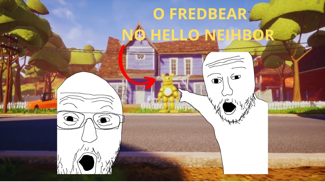 MOD DO HELLO NEIGHBOR FredbearRunaway