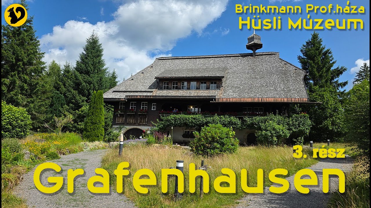 🚌 Brinkmann professzor háza Grafenhausenben #klinika #schwarzwald