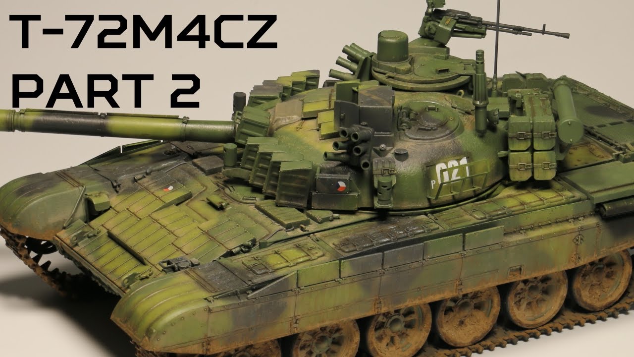 T-72M4CZ - 1/35 Trumpeter - Part 2