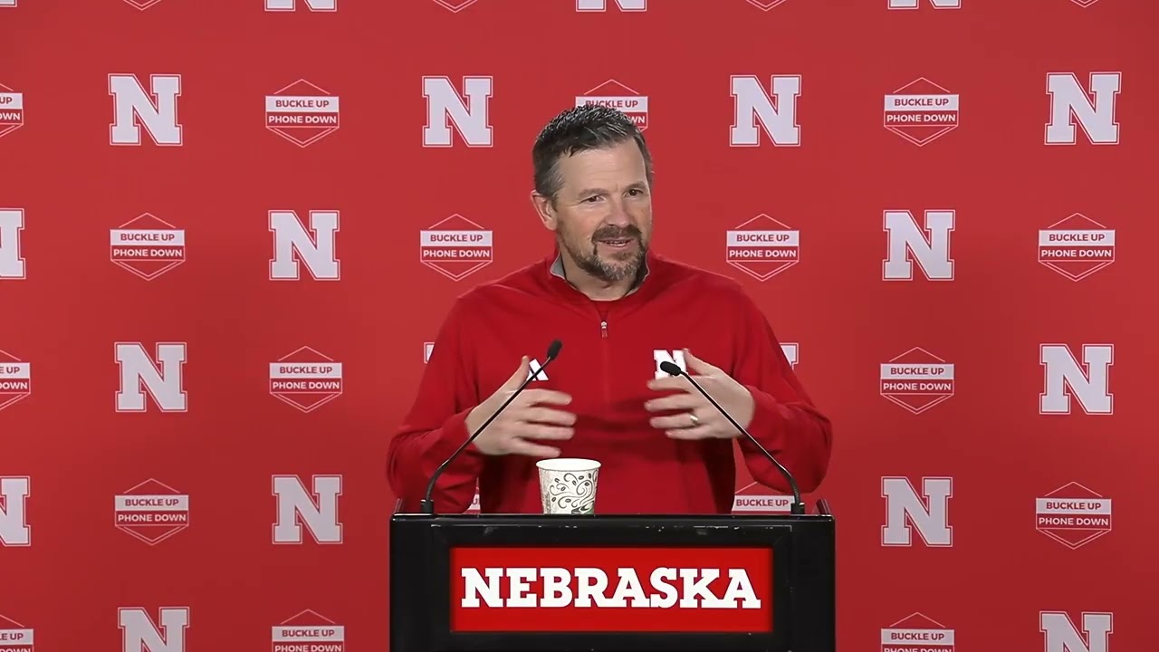 Nebraska Football: QB Coach Glenn Thomas spring press conference