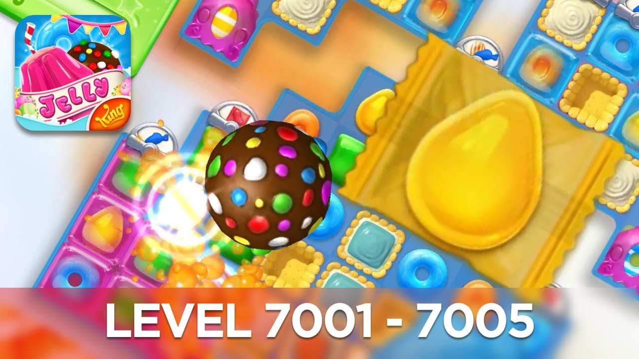 Candy Crush Jelly Saga 4K (Level 7001 - 7005)