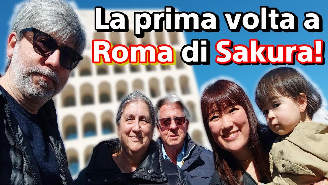 La prima volta a Roma di Sakurina! - Vivi Giappone