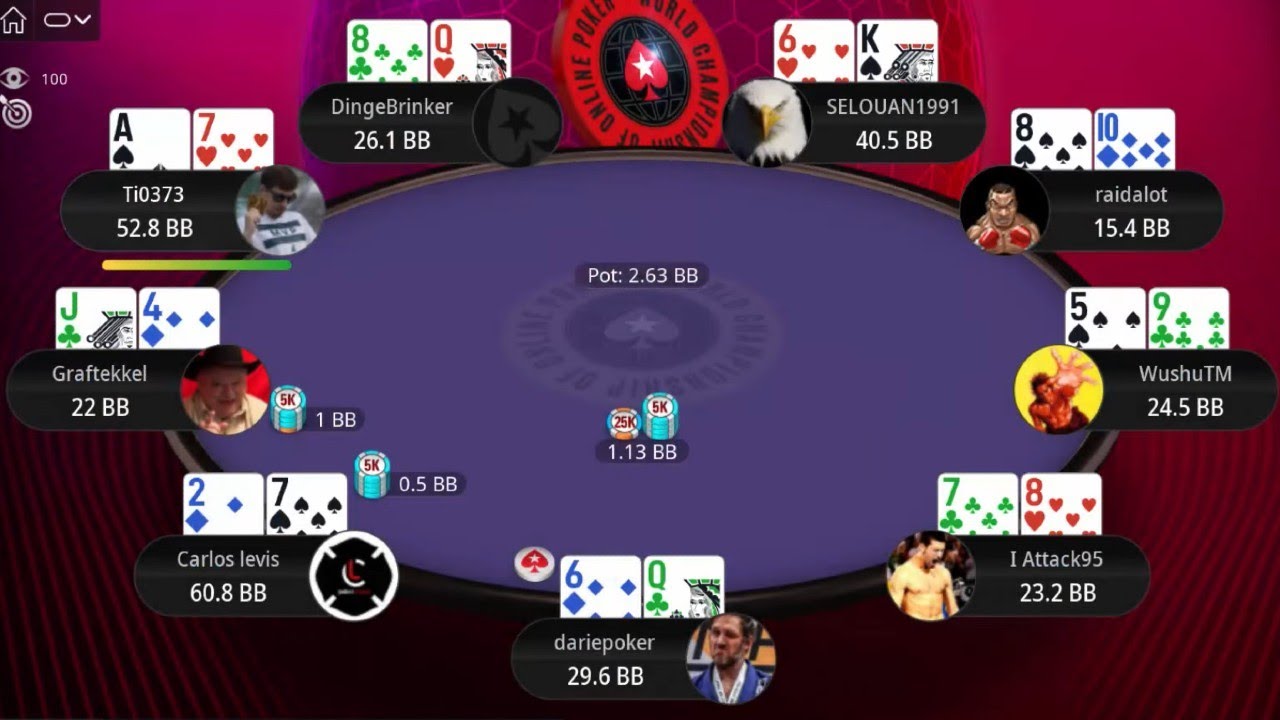 $5K WCOOP 51-H raidalot | SELOUAN1991 | Carlos levis - Final Table Poker Replays