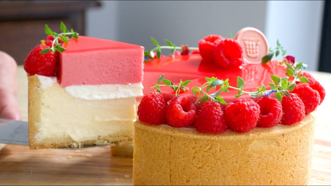 フランボワーズとクリームチーズのタルトの作り方✴︎How to make Framboises and cheese tart✴︎ベルギーより