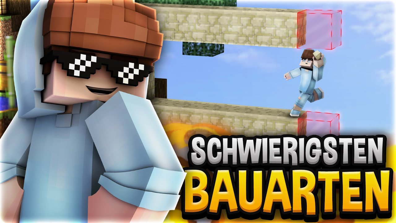 Die SCHWIERIGSTEN BAUARTEN in MINECRAFT